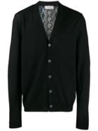 Pierre-louis Mascia Floral Printed Cardigan - Black