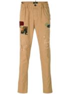 Dsquared2 Patch Trousers - Nude & Neutrals
