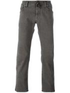 Jacob Cohen 'comfort' Straight Leg Jeans, Men's, Size: 32, Grey, Cotton/spandex/elastane