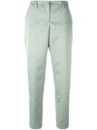 No21 Tailored Trousers, Women's, Size: 42, Green, Polyester
