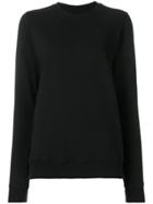 Rick Owens Drkshdw Ribbed Trim Sweatshirt - Black