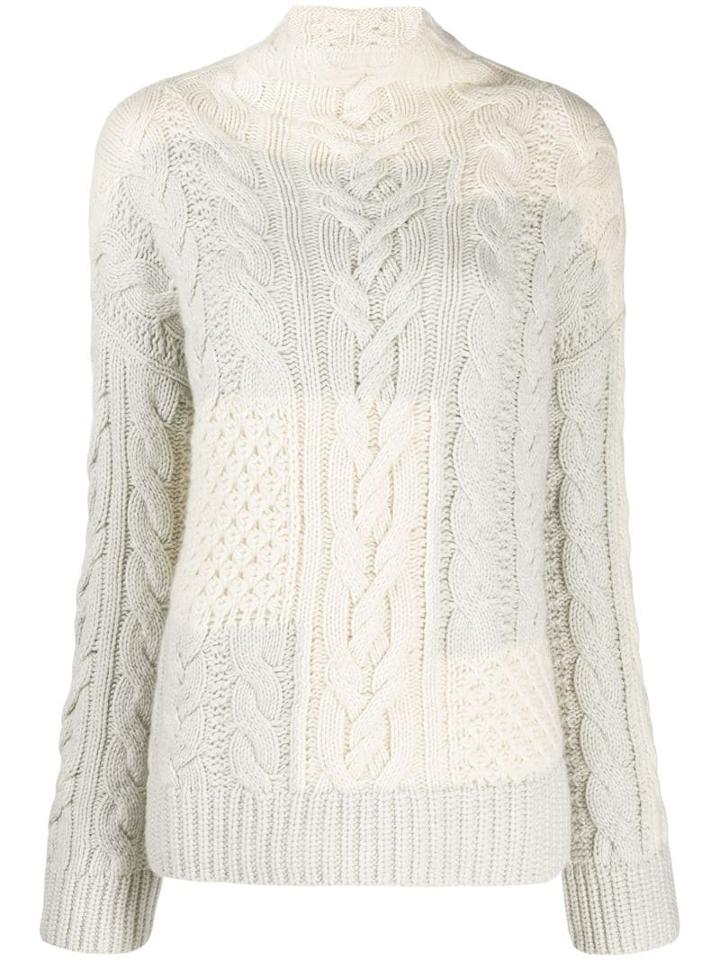 Loro Piana Cable Knit Jumper - Neutrals