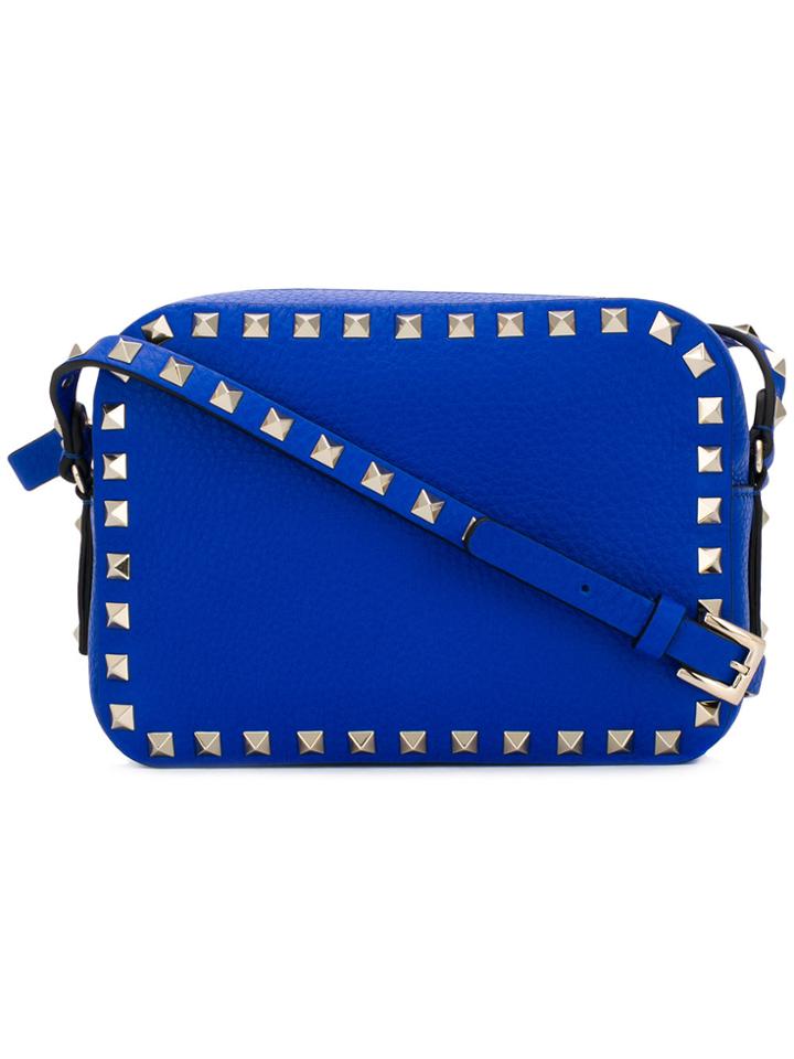 Valentino Rockstud Cross-body Bag - Blue