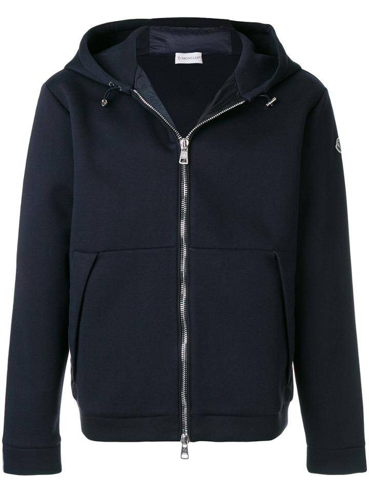 Moncler Hooded Sweatshirt - Blue