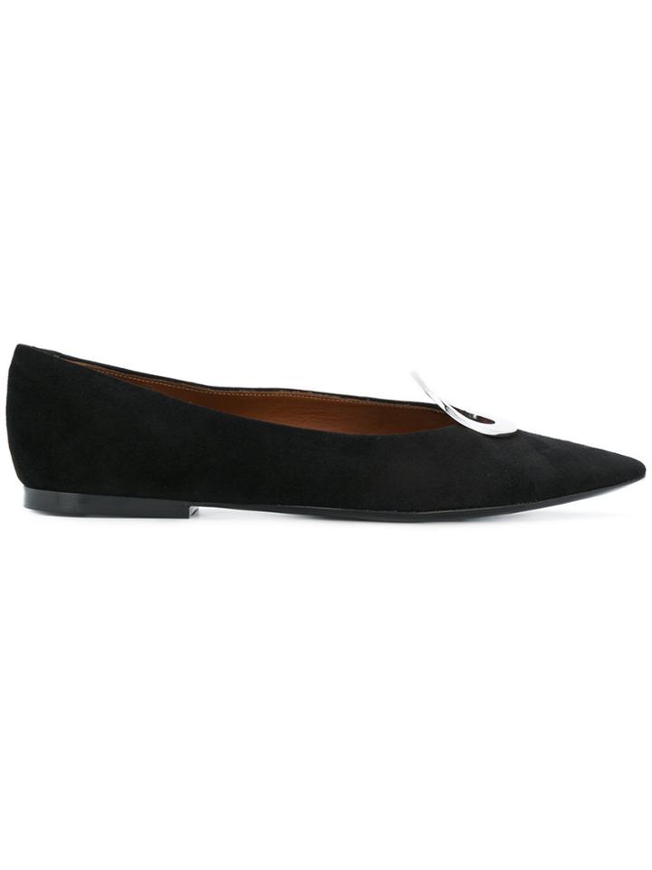 Proenza Schouler Grommet Ballerinas - Black