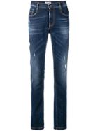 Dirk Bikkembergs Distressed Jeans - Blue