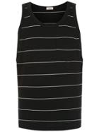 Osklen Striped Tank Top - Black