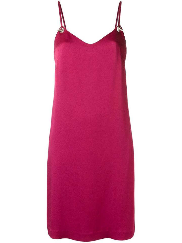 Tufi Duek Spaghetti Strap Dress - Red
