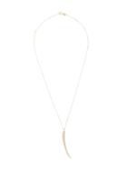 Zofia Day Horn Pendant Necklace - Gold