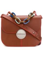 Marni Tuk Shoudler Bag - Brown