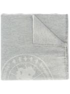 Canada Goose Logo Knit Scarf - Grey