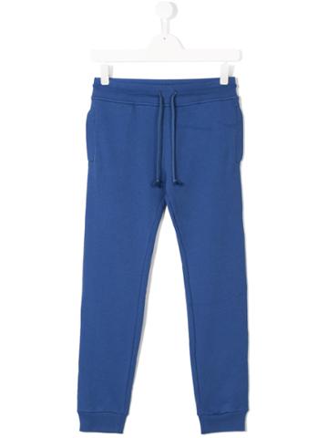 Les (art)ists Kids Lateral Bands Lounge Trousers - Blue