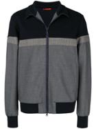 Barena Colour Block Jacket - Blue