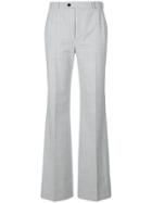 Joseph Creased Flared Trousers - Grey