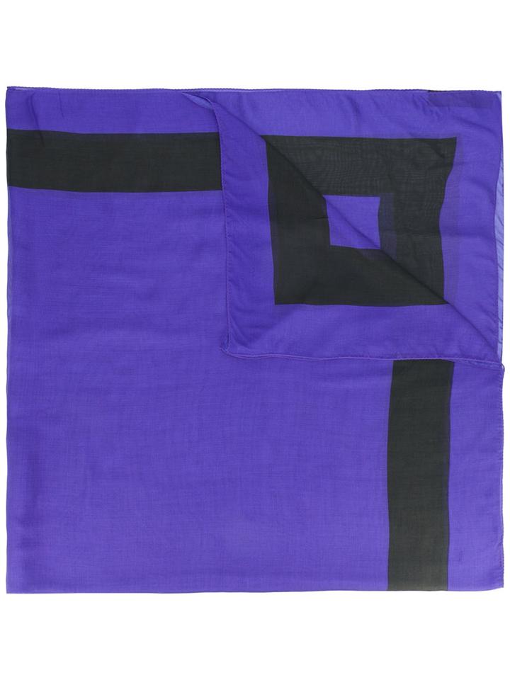 Haider Ackermann - Printed Scarf - Men - Modal - One Size, Pink/purple, Modal