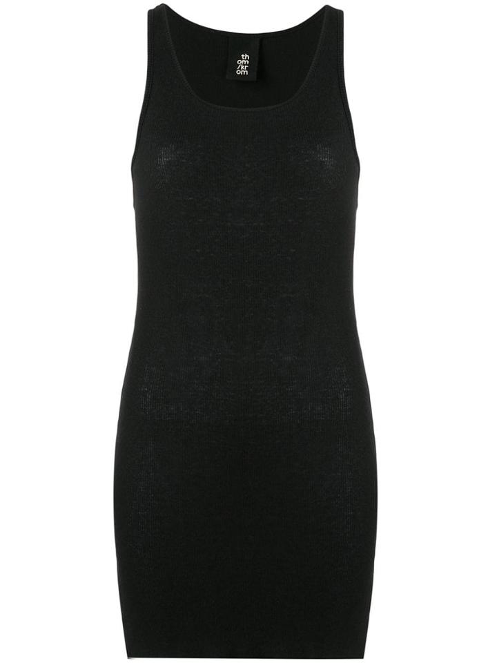 Thom Krom Longline Tank Top - Black