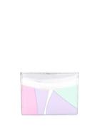 Emilio Pucci Alex Print Metallic Card Case - Blue