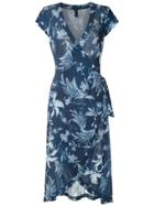 Lygia & Nanny Falcão Printed Dress - Blue