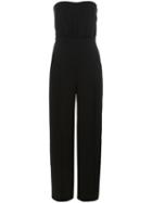 Valentino - Cady Strapless Jumpsuit - Women - Silk/polyamide/spandex/elastane - 42, Black, Silk/polyamide/spandex/elastane