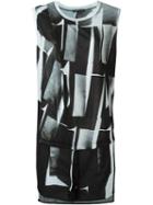 Ann Demeulemeester Abstract Print Dress, Women's, Size: 38, Black, Cotton
