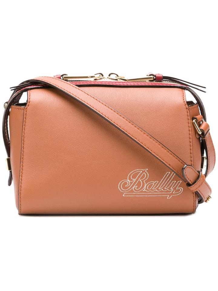 Bally Amoeba Shoulder Bag - Brown