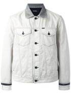 Diesel D'illie Jacket, Men's, Size: Large, White, Cotton/polyester