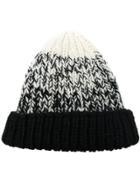 Junya Watanabe Man Colour-block Beanie - Black