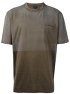 Lanvin Vintage Washed T-shirt, Men's, Size: Medium, Brown, Cotton