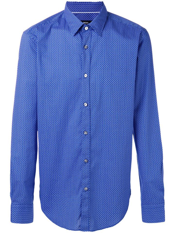 Boss Hugo Boss - Ronni Shirt - Men - Cotton/spandex/elastane - Xl, White, Cotton/spandex/elastane