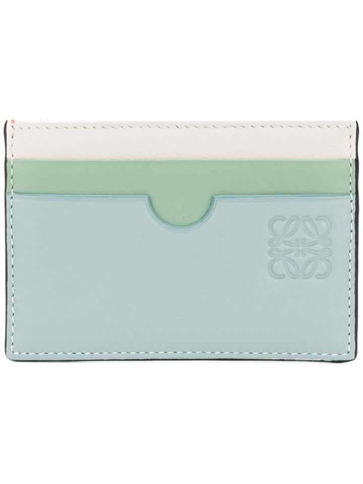 Loewe Logo Embossed Cardholder - Multicolour