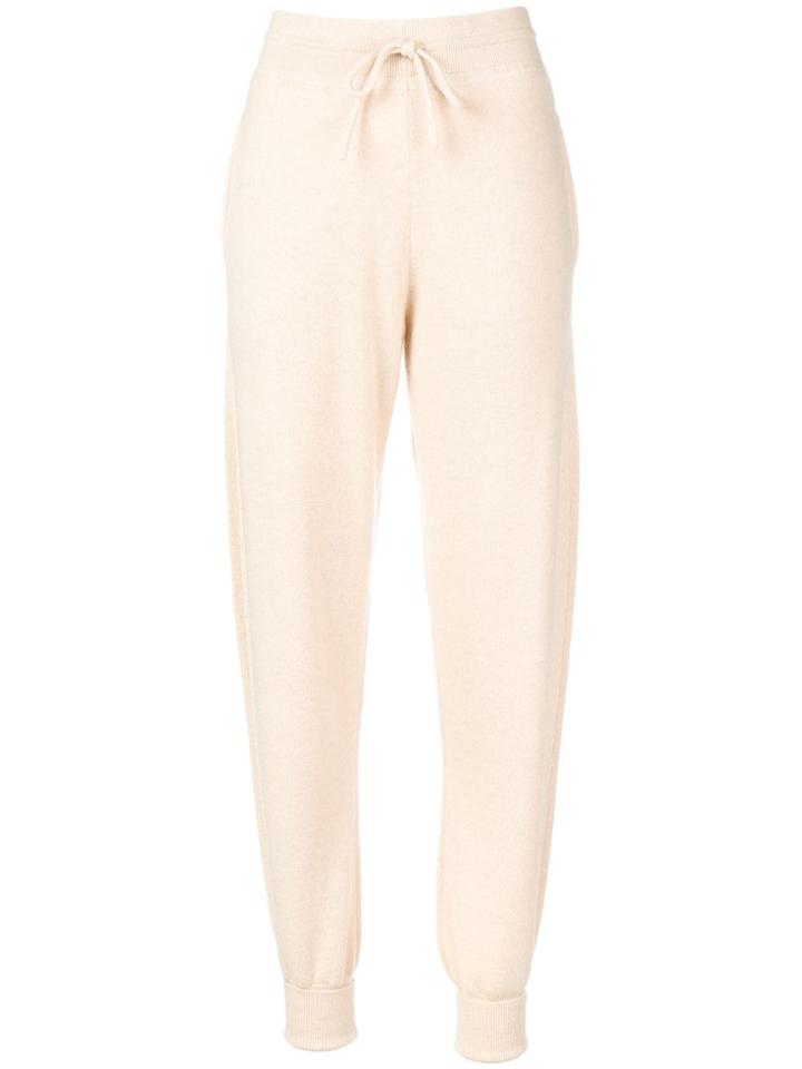 Chloé Knitted Tapered Trousers - Neutrals