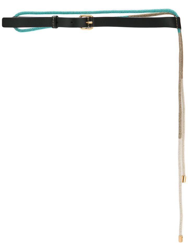 Marni Combined Beaded Belt - Multicolour