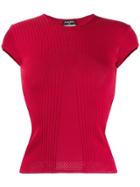 Chanel Vintage 2004's Knitted Top - Red