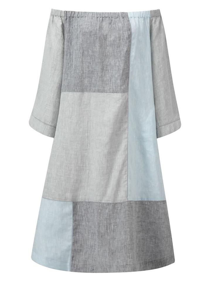 Lisa Marie Fernandez Patchwork Dress