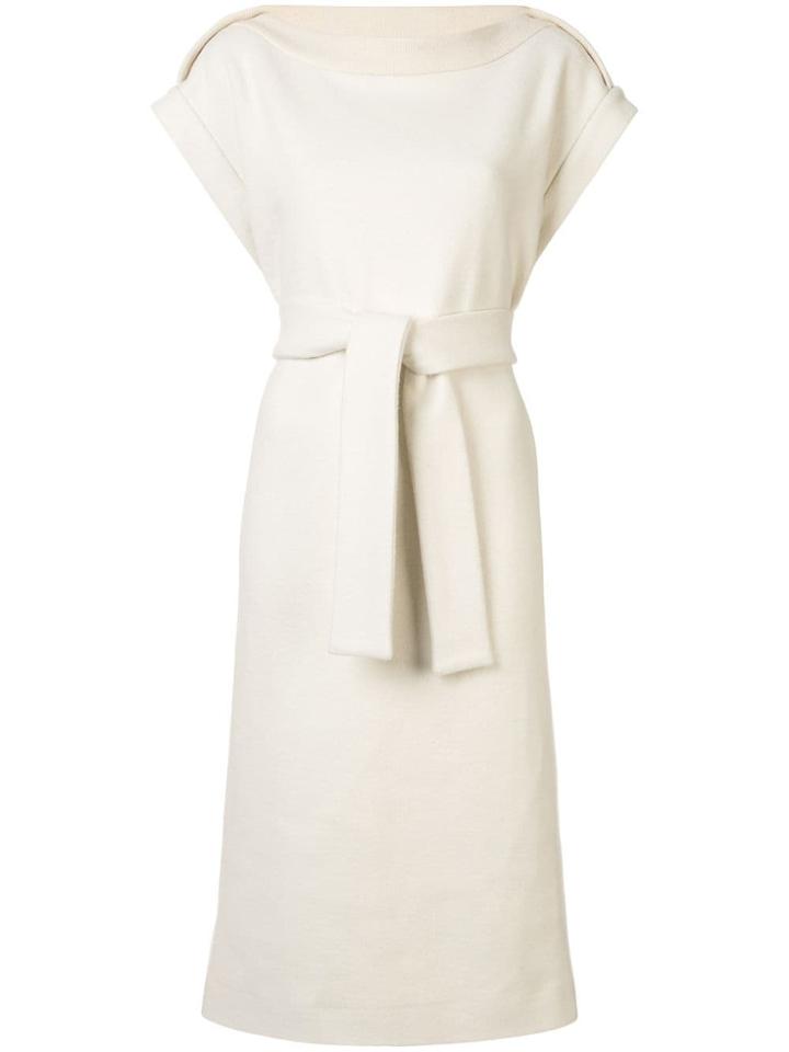 Seya. Marianne Knit Dress - White