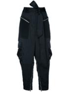 3.1 Phillip Lim - Utility Cargo Pants - Women - Cotton/tencel - 2, Black, Cotton/tencel