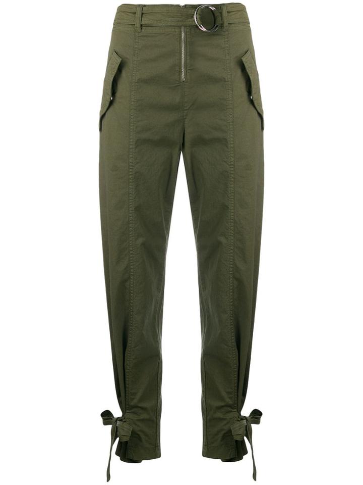 Pinko Utility Trousers - Green