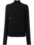 Comme Des Garçons Noir Kei Ninomiya Turtleneck Jumper, Women's, Size: Small, Black, Rayon/wool