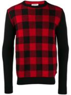 Woolrich Slim-fit Check Jumper - Black