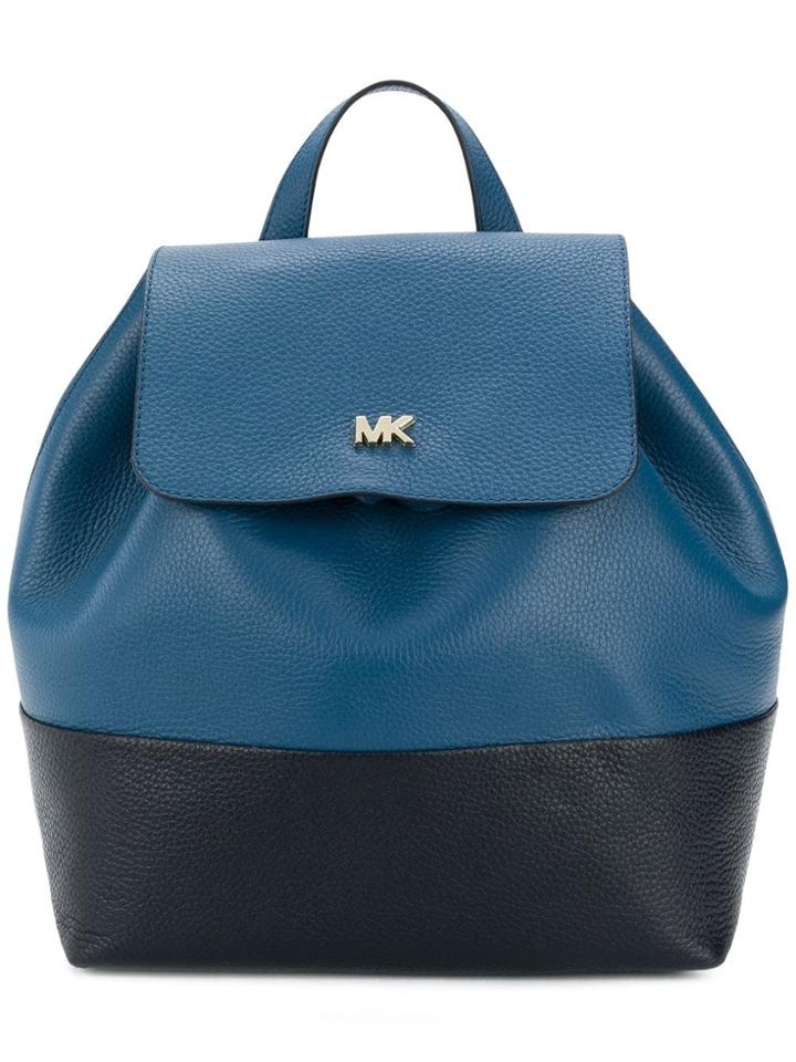 Michael Michael Kors Drawstring Backpack - Blue