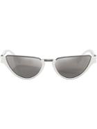 Versace Eyewear Cat Eye Sunglasses - White
