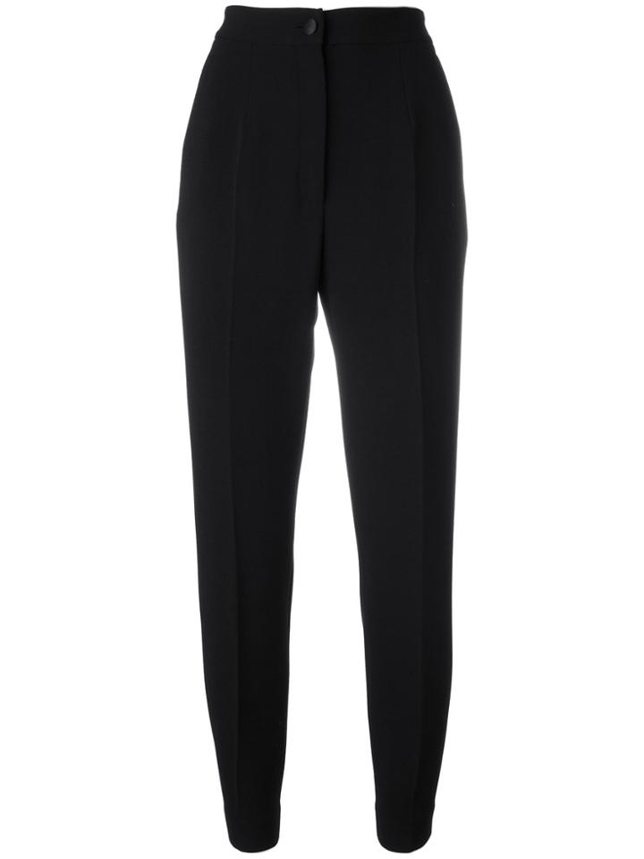 Dolce & Gabbana High-waisted Trousers - Black