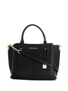 Michael Michael Kors Pebbled Leather Tote Bag - Black