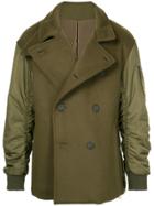 Wooyoungmi Bomber Pea Coat-jacket - Green