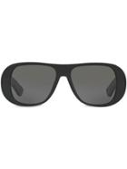 Alexa Chung X Sunglass Hut Curved Frames Sunglasses - Grey