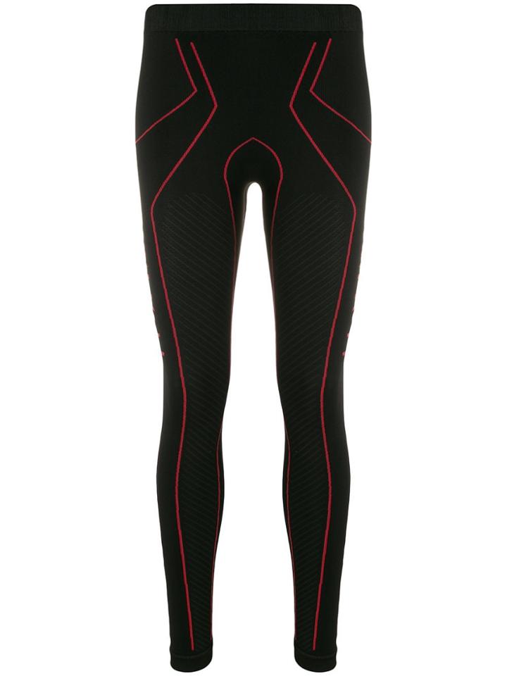 Unravel Project Textured Jersey Leggings - Black