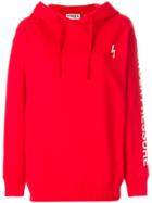 Essentiel Antwerp Lightning Bolt Embroidered Hoodie