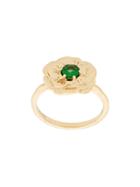 Aurelie Bidermann 18kt Yellow Gold Bouquet Ring - Metallic