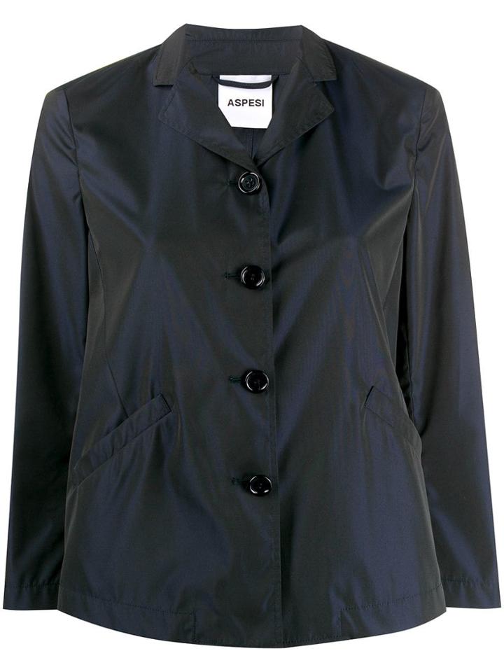 Aspesi Oversized Shirt Jacket - Blue