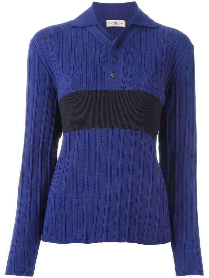 Romeo Gigli Vintage Knit Polo Shirt